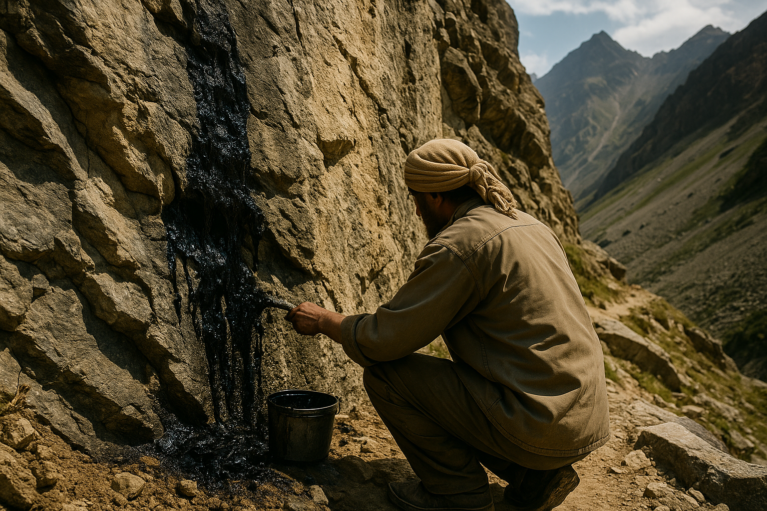 Shilajit extraction