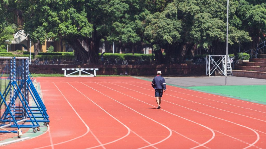 walking and running